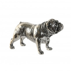 Decorative figure Home ESPRIT Silver Dog Loft 28.5 x 11 x 16 cm