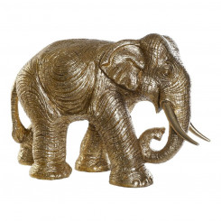 Декоративная статуя DKD Home Decor RF-177265 Слон из золотой смолы в колониальном стиле 83 x 32 x 56 см
