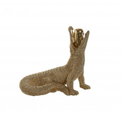 Декоративная фигурка Home ESPRIT Golden Crocodile 26,5 x 18 x 23,5 см