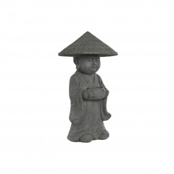 Decorative figure Home ESPRIT Gray Monk Oriental 30 x 30 x 53 cm