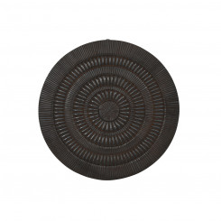 Настенное украшение Home ESPRIT Black Mandala 60 x 2,5 x 60 см