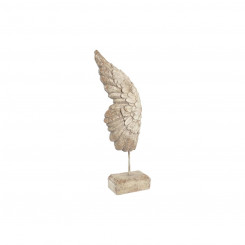 Decorative Figure DKD Home Decor Aged finish White Angel Wings Magnesium (26 x 11 x 65 cm)