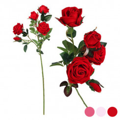 Ветка с 5 розами Розовый 112994 (60 Cm)