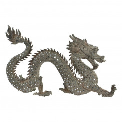 Декоративная фигурка DKD Home Decor Дракон из смолы Кристалл (52 x 13,5 x 31 см)