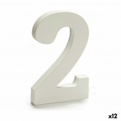 Number 2 puitvalge (1,8 x 21 x 17 cm) (12 ühikut)