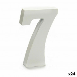Number 7 Puit valge (2 x 16 x 14,5 cm) (24 ühikut)