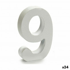 Number 9 Wood White (2 x 16 x 14,5 cm) (24 ühikut)
