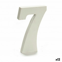 Number 7 Puit valge (1,8 x 21 x 17 cm) (12 ühikut)