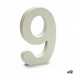 Number 9, puit valge (1,8 x 21 x 17 cm) (12 ühikut)