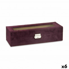 Kell Box Metal Velvet (30,5 x 8,5 x 11,5 cm) (6 ühikut)