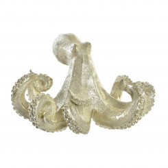 Decorative Figure DKD Home Decor Golden Resin Octopus Mediterranean (25,5 x 24,5 x 15,5 cm)