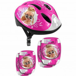 Комплект шлема и наколенников Stamp Barbie