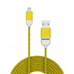 Кабель USB-Lightning Pantone PT-LCS001-5Y Желтый 1,5 м