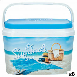 Lauatennise komplekt Aktive Summer Beach Plastic 6 L 29 x 20 x 19,5 cm (8 tk)