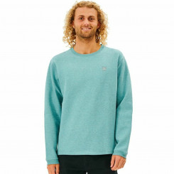 Men’s Sweatshirt without Hood Rip Curl Vaporcool Light Blue