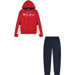 Tracksuit for Adults Champion Red With hood