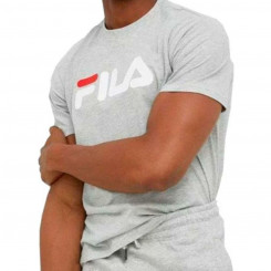Мужская футболка с коротким рукавом Fila Bellano FAU0067 80000 Серая