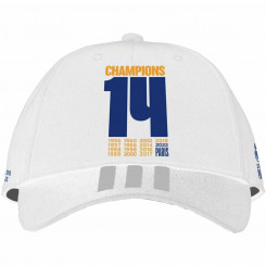 Спортивная кепка Adidas Real Madrid UCL Champions Белая (один размер)