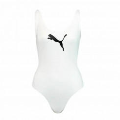 Naiste ujumiskostüüm Puma Classic valge
