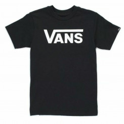 Детская футболка с коротким рукавом Vans Drop V для мальчиков, черная