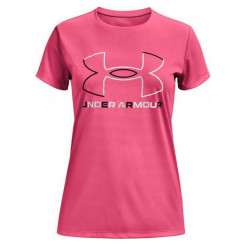 Женская футболка с коротким рукавом Under Armour Big Logo Pink
