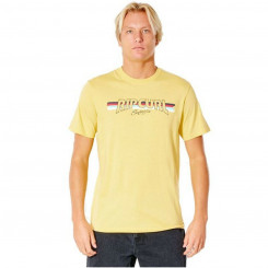 Мужская футболка с коротким рукавом Rip Curl Yeh Mumma, желтая
