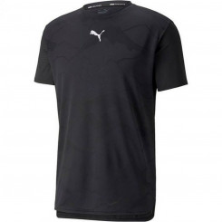 Мужская футболка с коротким рукавом Puma Train Vent черная