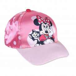 Lapse müts Minnie Mouse Pink (53 cm)