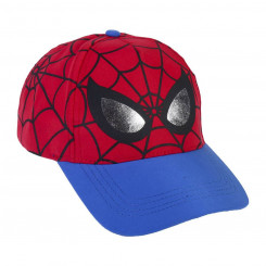 Child Cap Spiderman Blue Red (53 cm)