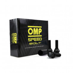 Комплект винтов OMP OMPS09761201 28 мм Черный M12 x 1,25
