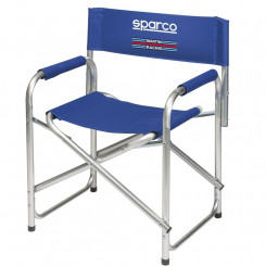 Folding Chair Sparco Martini Racing Blue