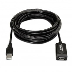 USB 2.0 Cable Aisens Black