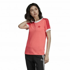 Женская футболка с коротким рукавом Adidas 3 Stripes Salmon