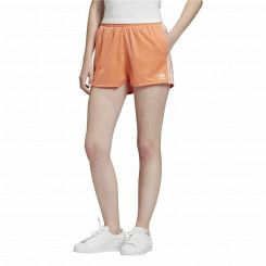 Спортивные шорты Adidas 3 Stripes Оранжевые