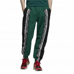 Брюки спортивного костюма для взрослых Adidas RYV Мужчины Темно-зеленые