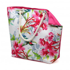 Пляжная сумка 55,5 x 39 см Розовые цветы