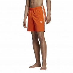 Мужской купальный костюм Adidas Originals оранжевый