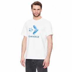 Мужская футболка с коротким рукавом Converse Crystals белая