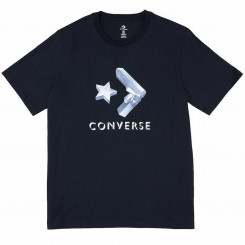 Men’s Short Sleeve T-Shirt Converse Crystals Black