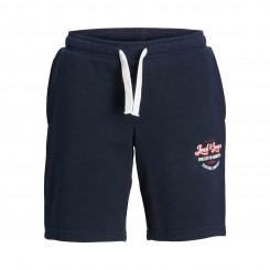 Sport Shorts for Kids JPSTANDY Jack & Jones 12225211 Navy Blue