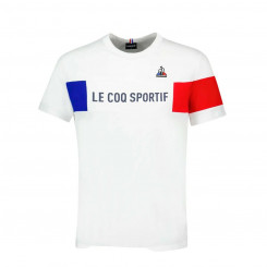 Мужская футболка с коротким рукавом TRI TEE SS Nº1 M NEW OPTCAL Le coq sportif 2310012 Белый