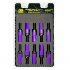 Screw kit OMP OMPS09971211 28 mm Purple M12 x 1,25
