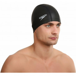 Swimming Cap Speedo  PACE CAP 8-720640001 Black Silicone