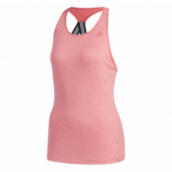 Женская футболка без рукавов Adidas 3 Stripes Tank Pink