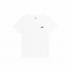 Child's Short Sleeve T-Shirt 4F JTSD001 White