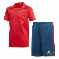 Children’s Tracksuit Adidas Originals Blue Football Red