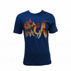 Мужская футболка с коротким рукавом FC Barcelona Core Tee синяя