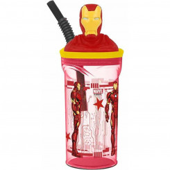 Бутылка для воды The Avengers Iron Man пластик 360 мл