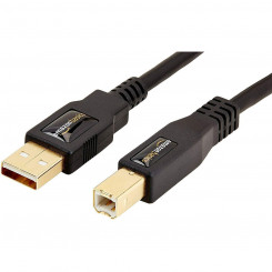Кабель USB A — USB B Amazon Basics PC045 4,8 м (восстановленный A+)