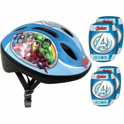 Комплект шлема и наколенников Stamp AVENGERS